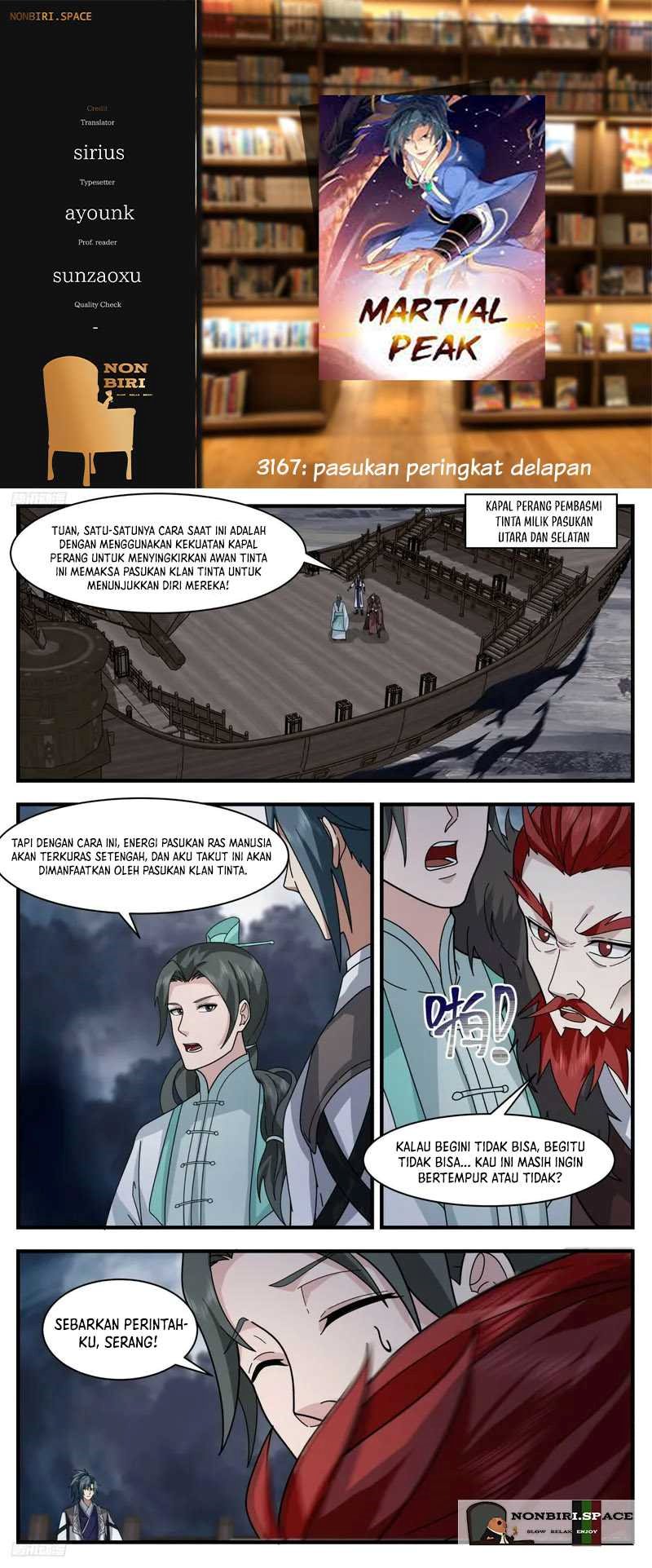 Halaman 1 dari Martial Peak Chapter 3167