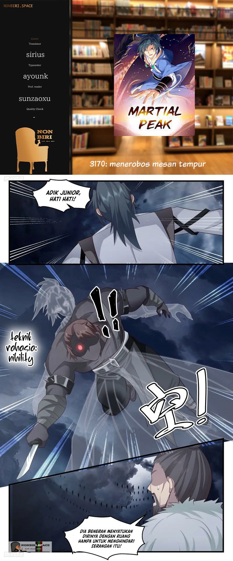 Halaman 1 dari Martial Peak Chapter 3170