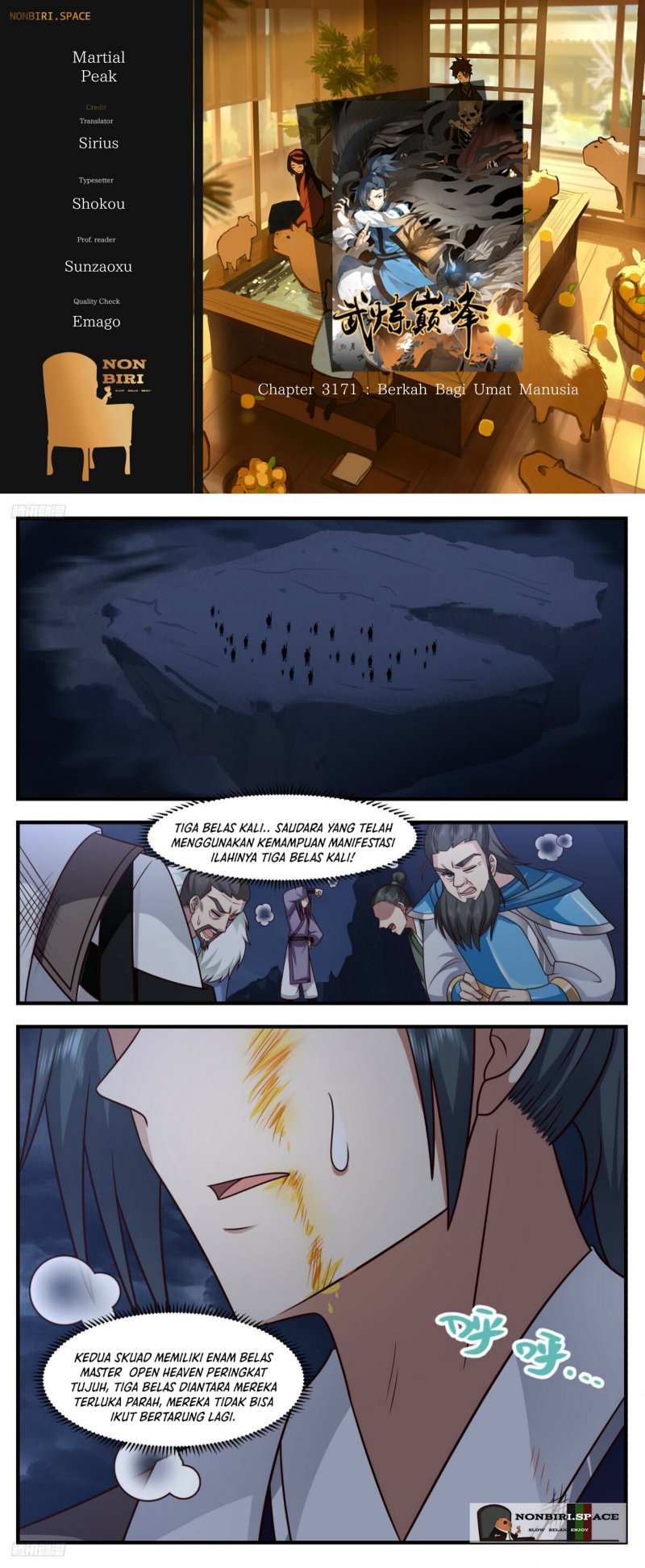 Halaman 1 dari Martial Peak Chapter 3171