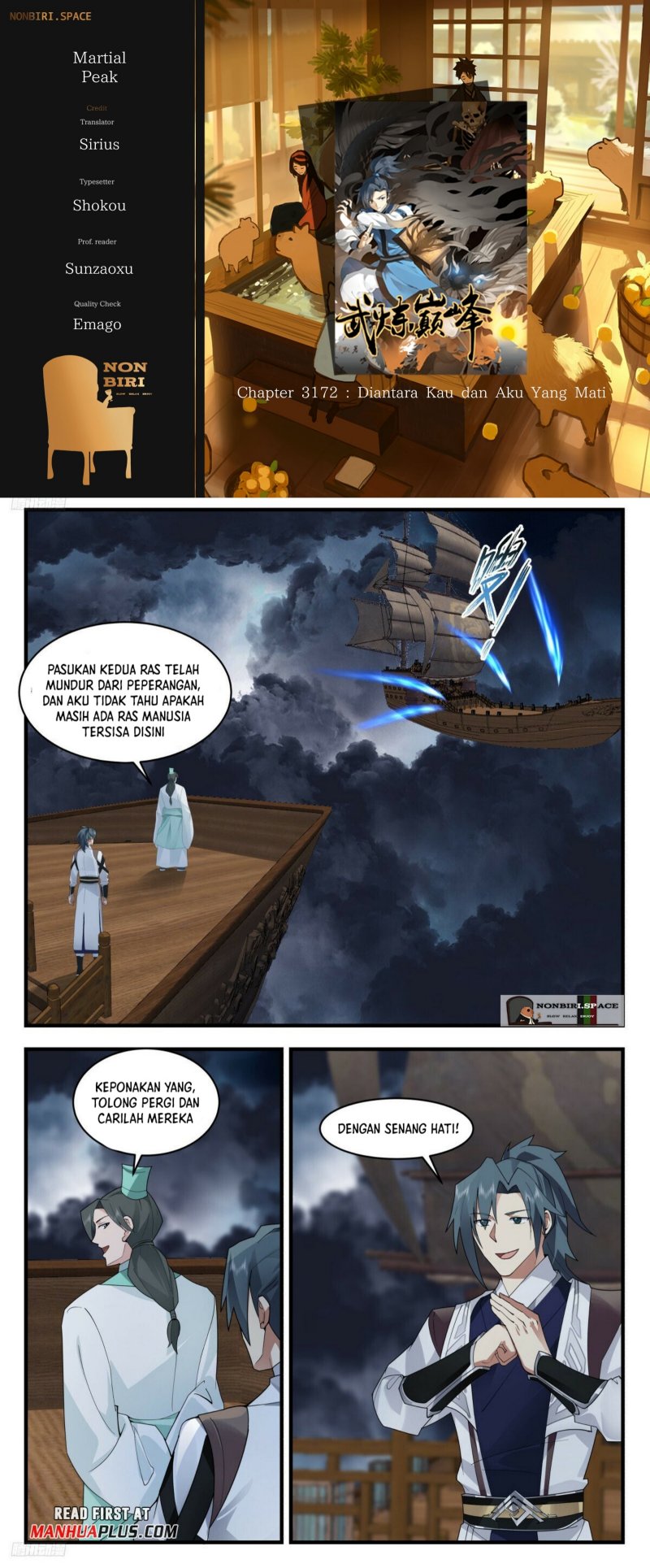 Halaman 1 dari Martial Peak Chapter 3172