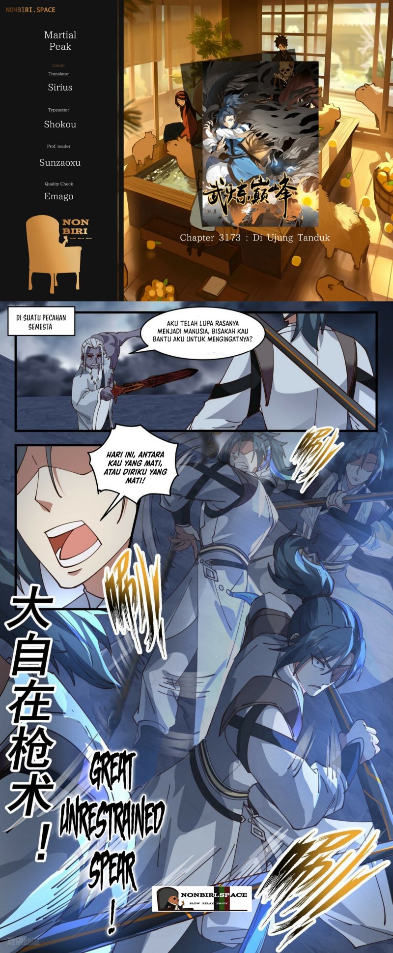 Halaman 1 dari Martial Peak Chapter 3173