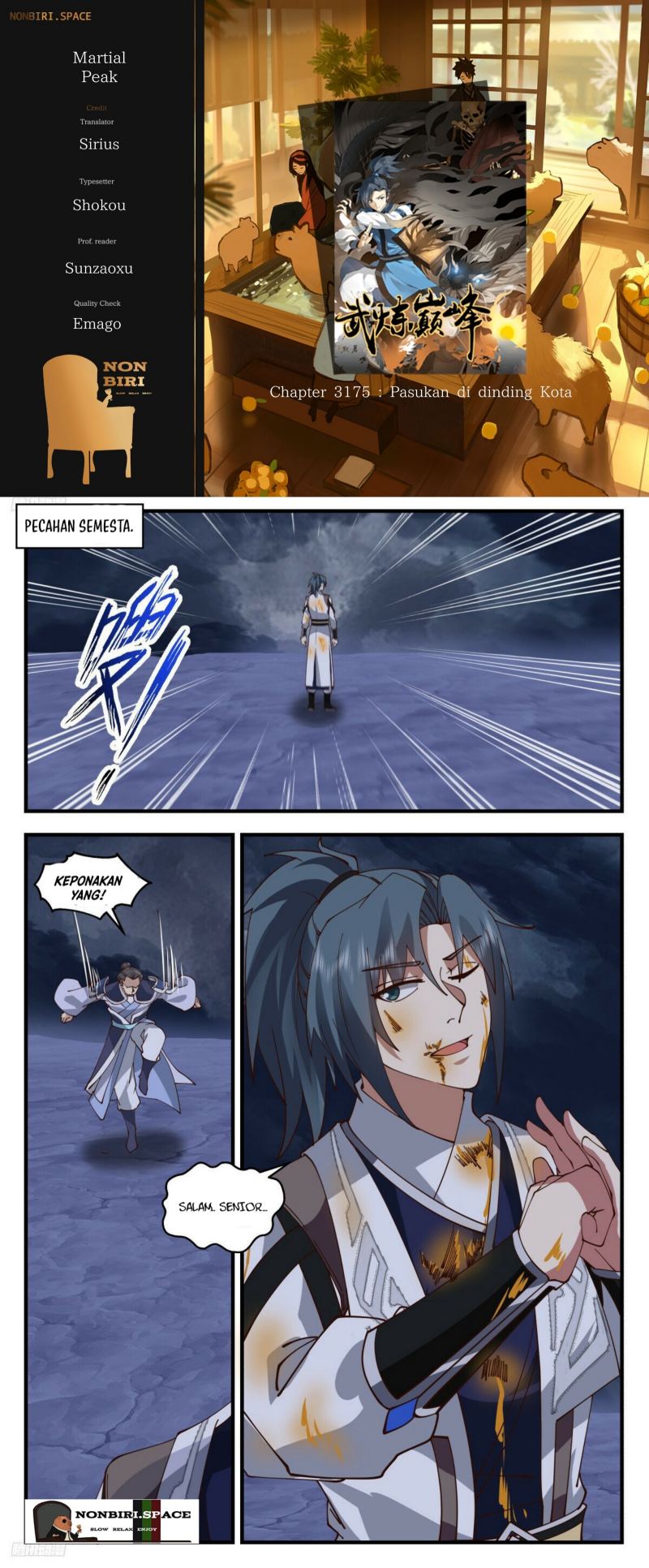 Halaman 1 dari Martial Peak Chapter 3175