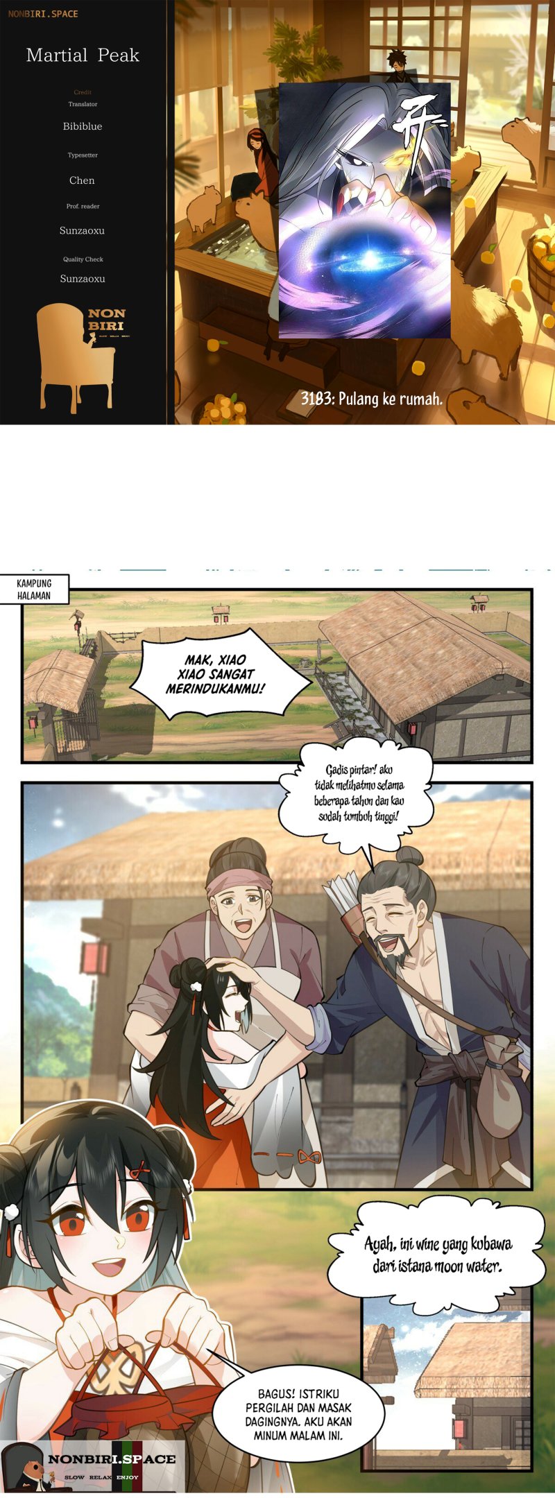 Halaman 1 dari Martial Peak Chapter 3183