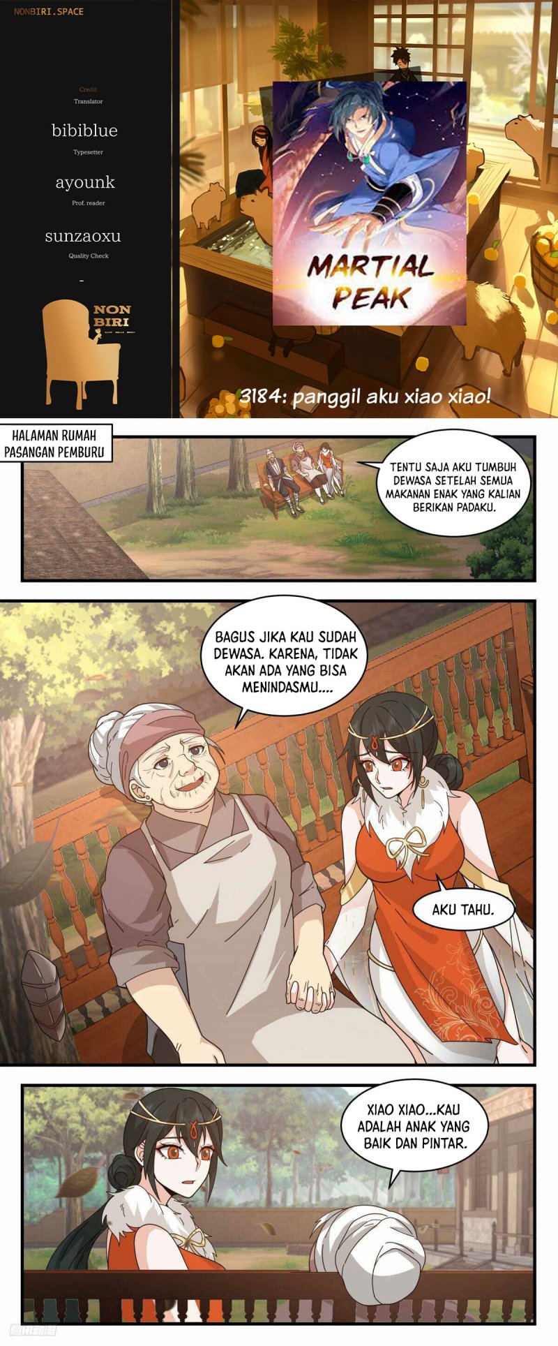 Halaman 1 dari Martial Peak Chapter 3184