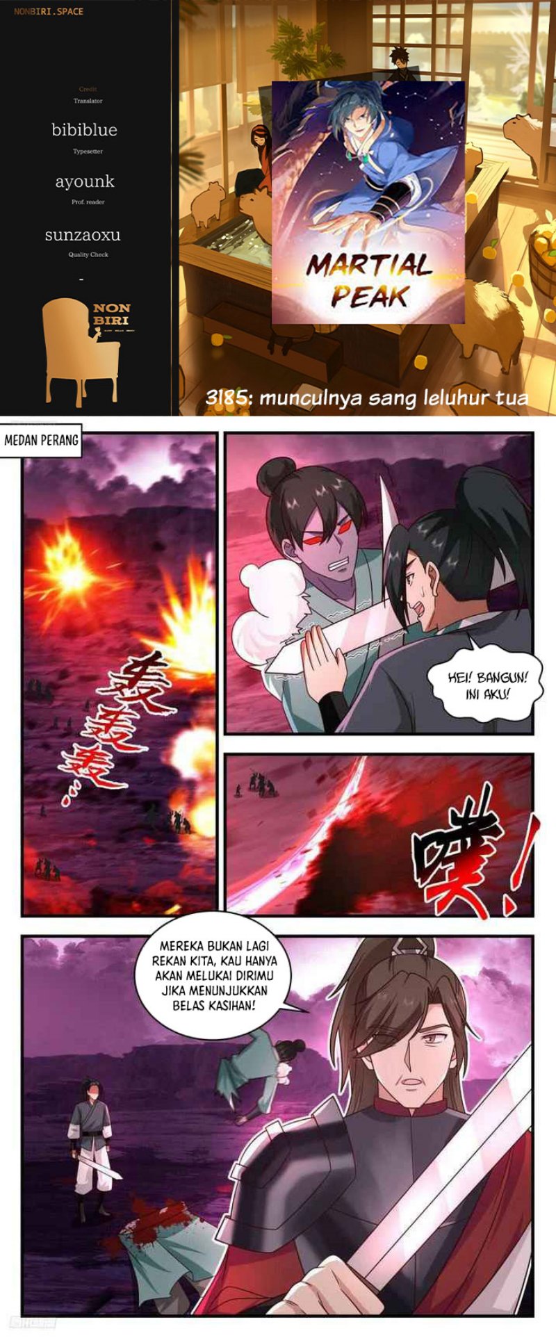 Halaman 1 dari Martial Peak Chapter 3185