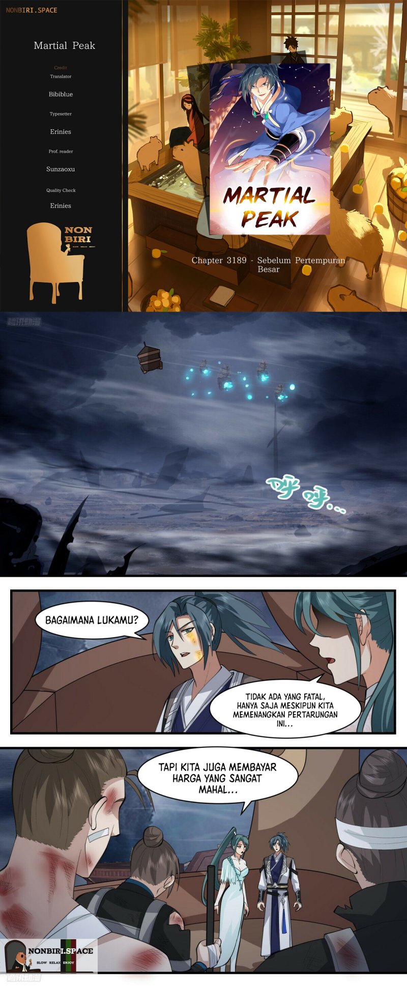 Halaman 1 dari Martial Peak Chapter 3189