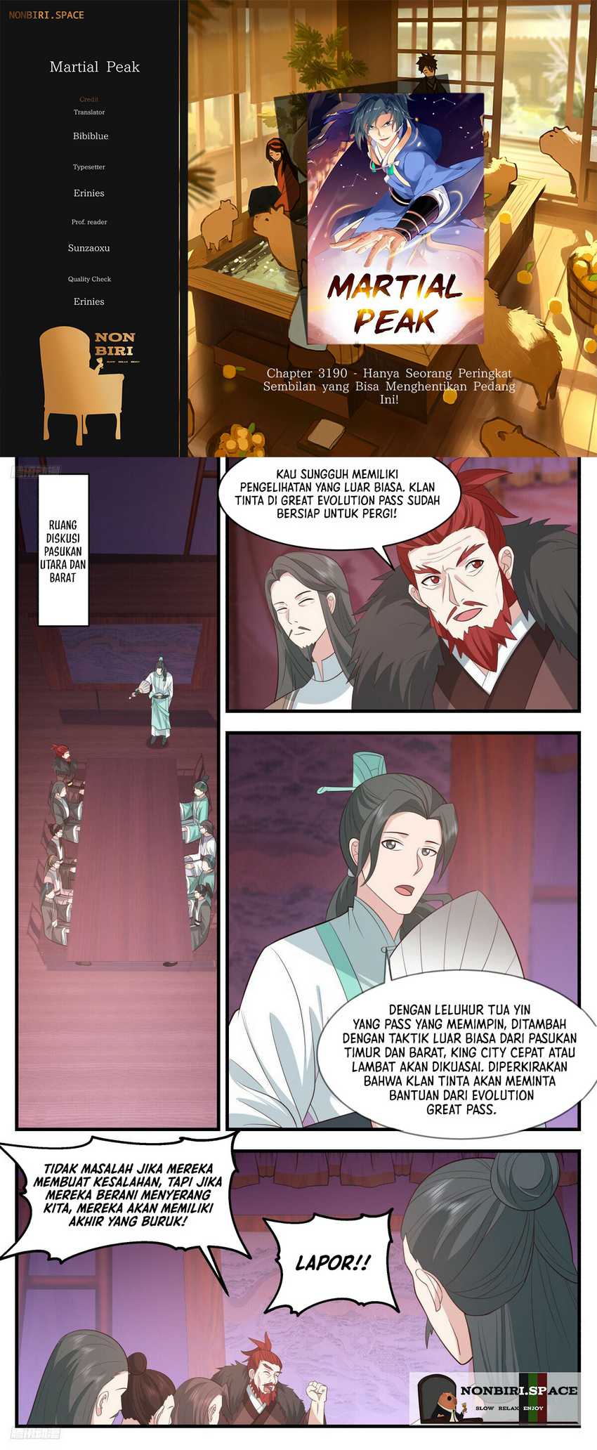 Halaman 1 dari Martial Peak Chapter 3190