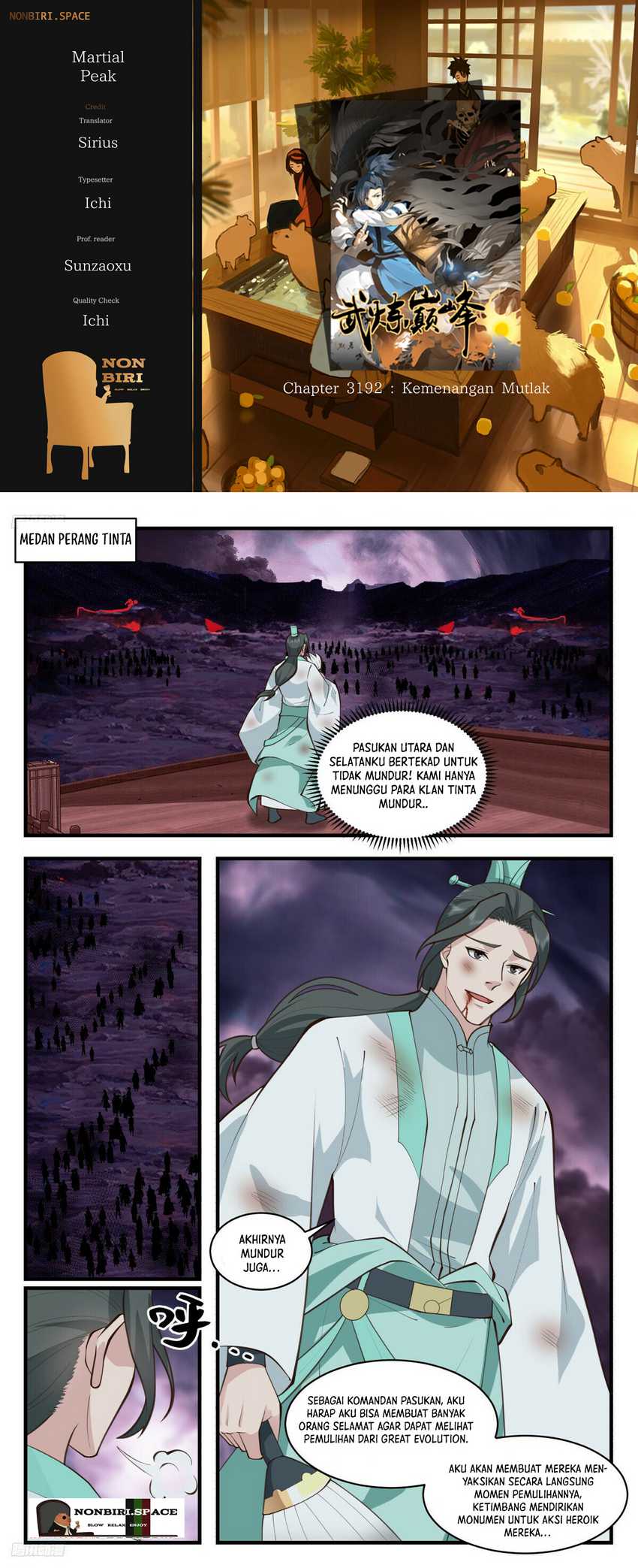 Halaman 1 dari Martial Peak Chapter 3192