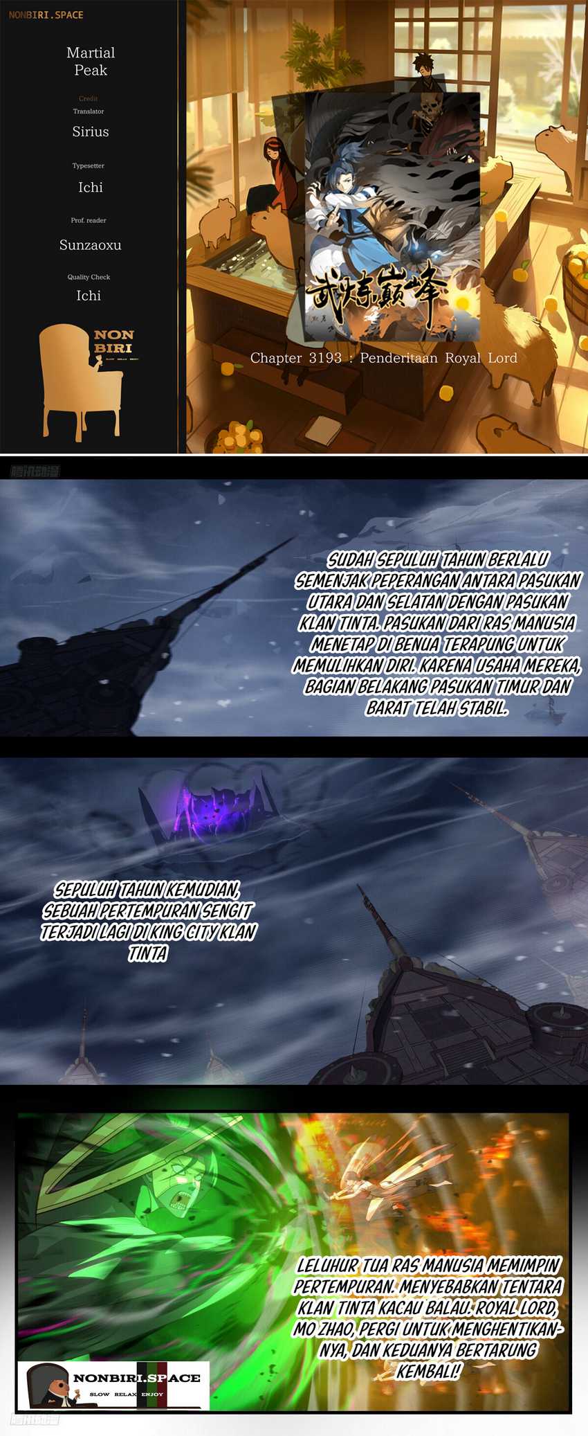 Halaman 1 dari Martial Peak Chapter 3193