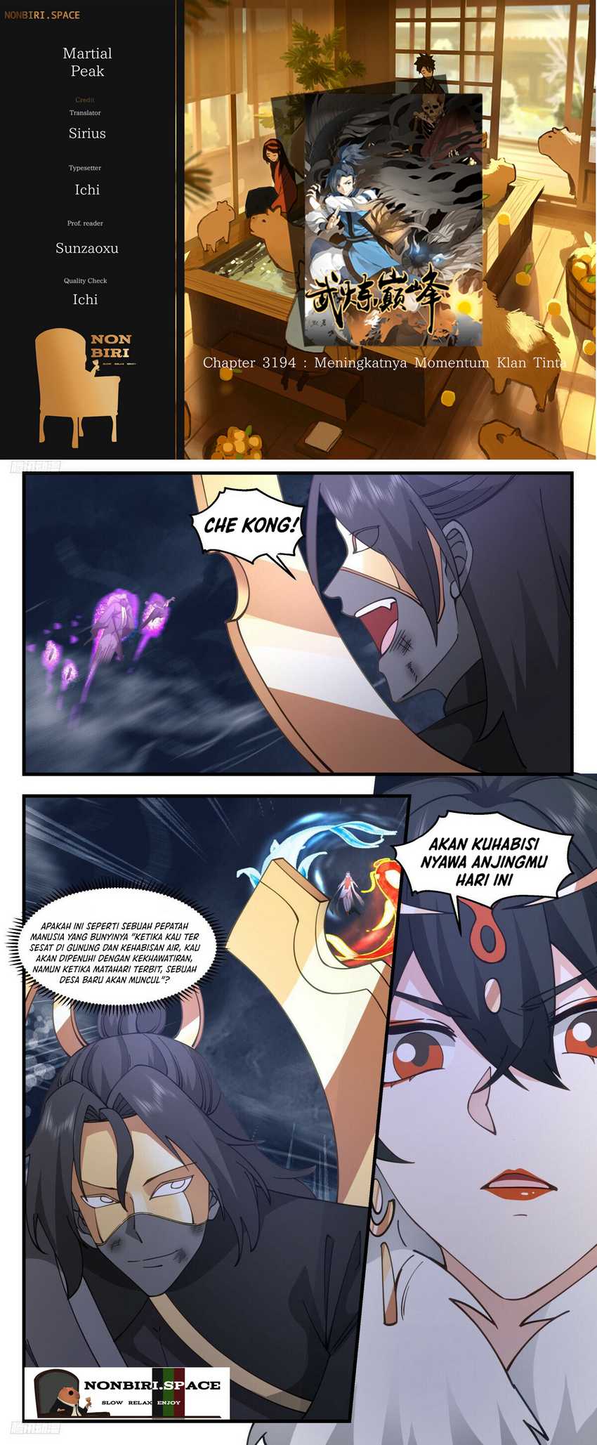 Halaman 1 dari Martial Peak Chapter 3194
