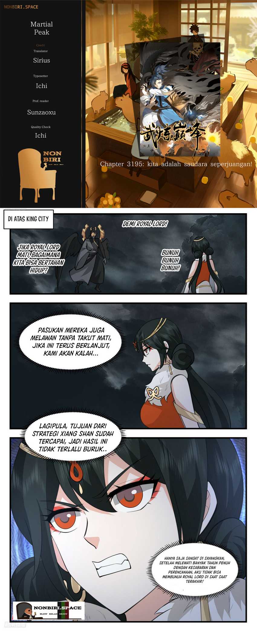 Halaman 1 dari Martial Peak Chapter 3195