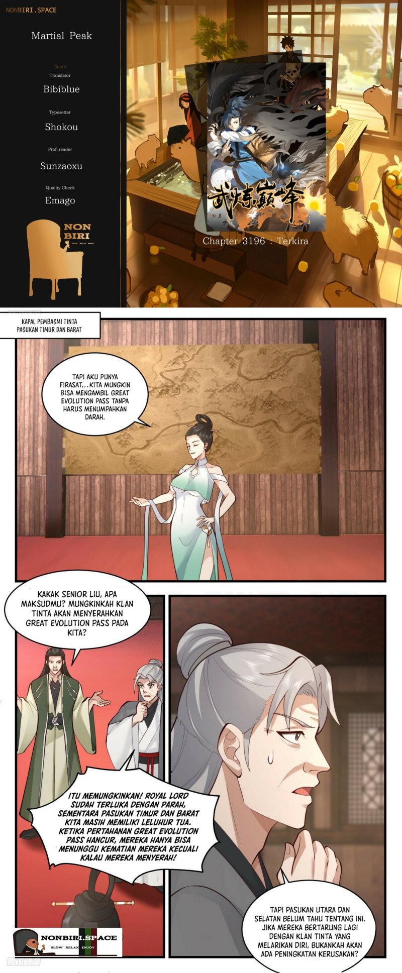 Halaman 1 dari Martial Peak Chapter 3196