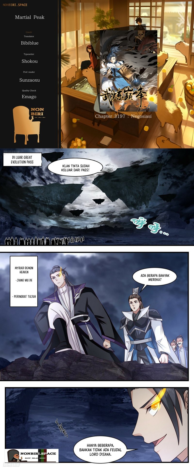 Halaman 1 dari Martial Peak Chapter 3197
