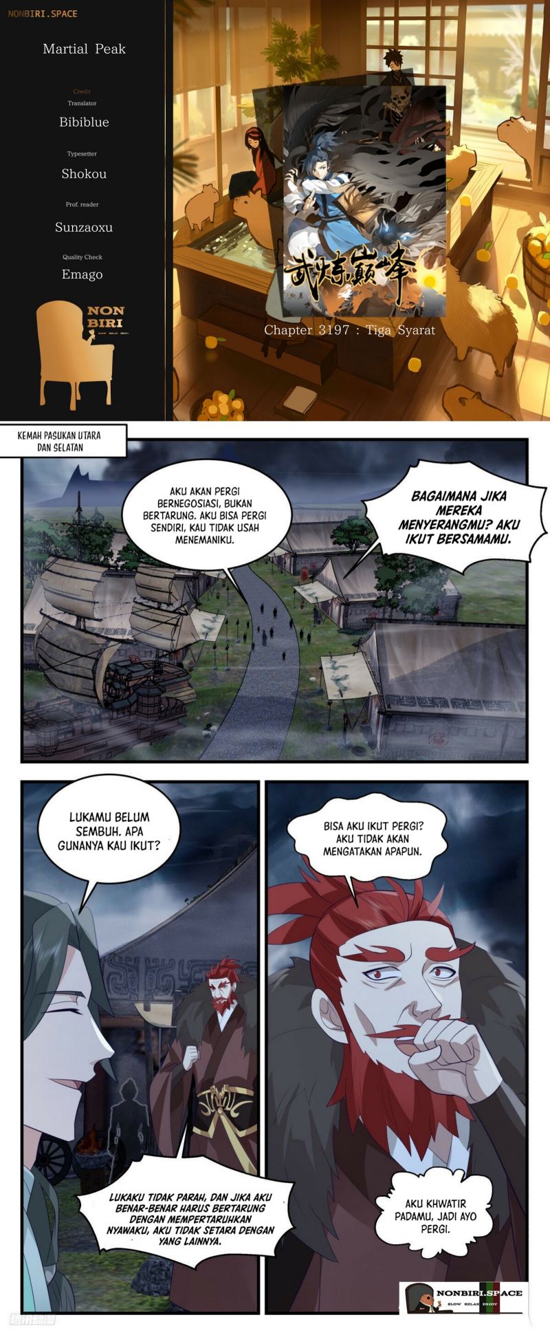 Halaman 1 dari Martial Peak Chapter 3198