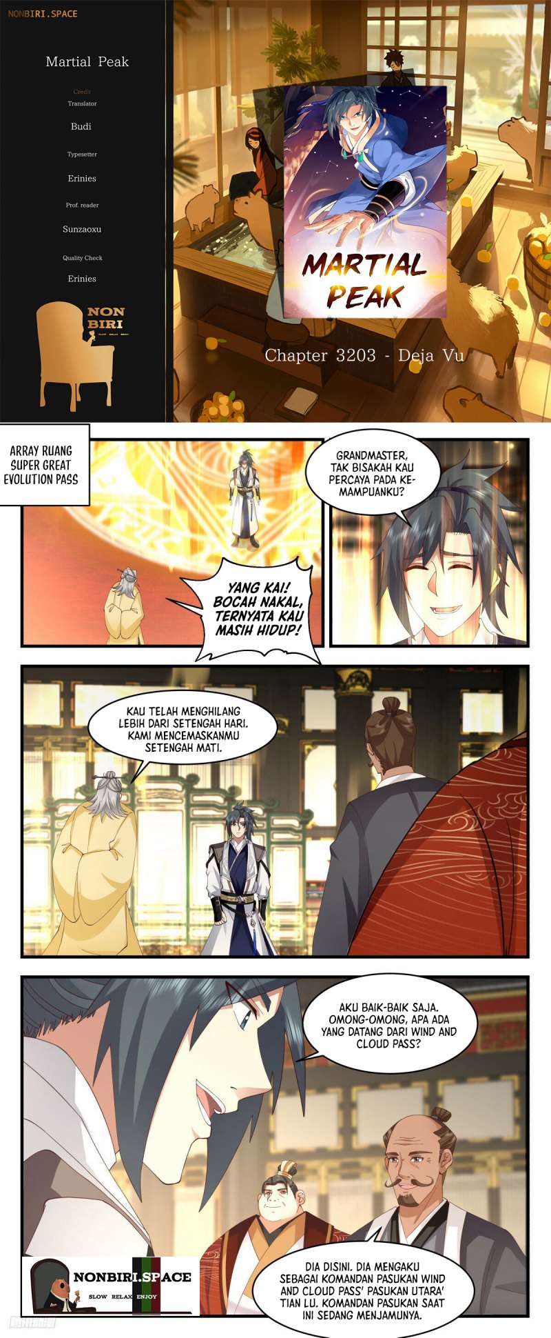 Halaman 1 dari Martial Peak Chapter 3203