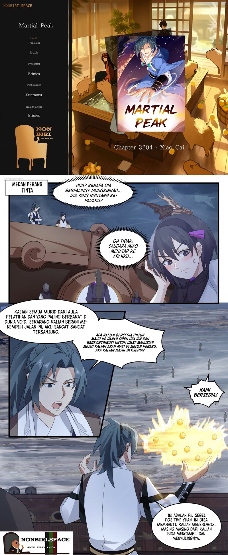 Halaman 1 dari Martial Peak Chapter 3204