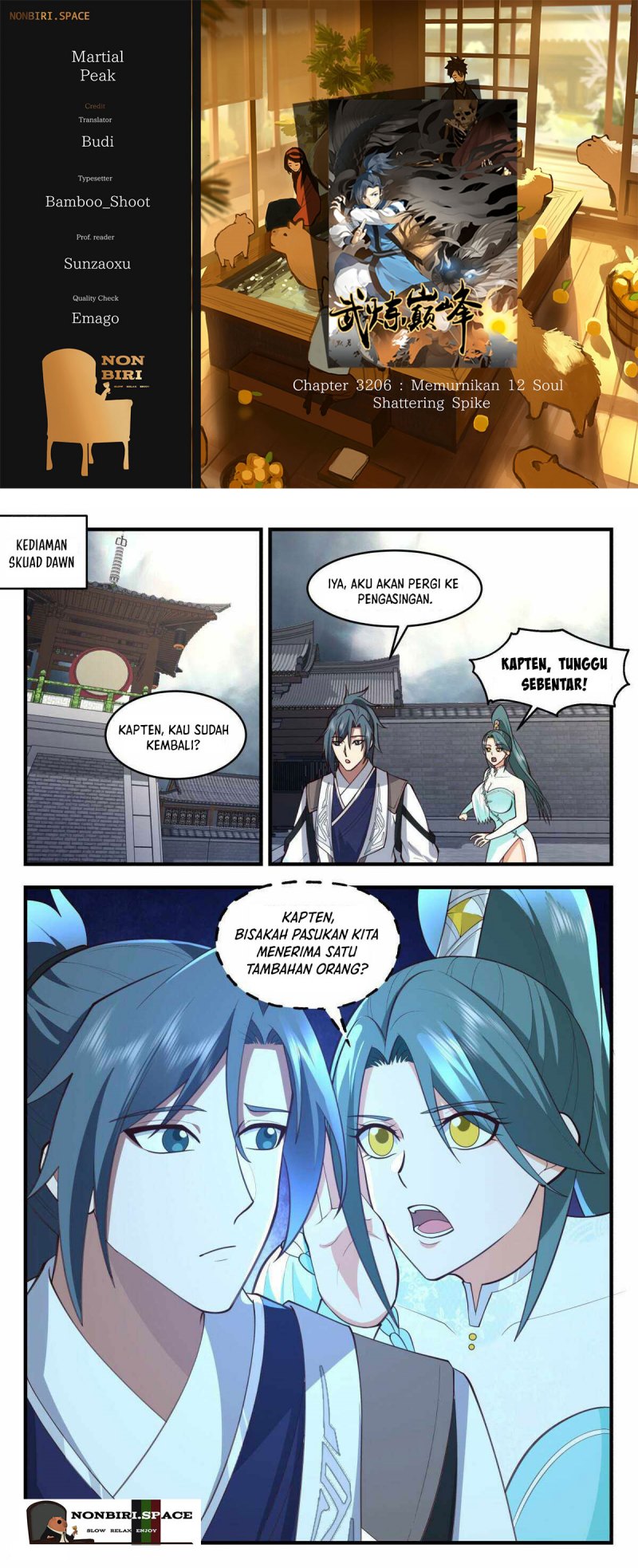 Halaman 1 dari Martial Peak Chapter 3206