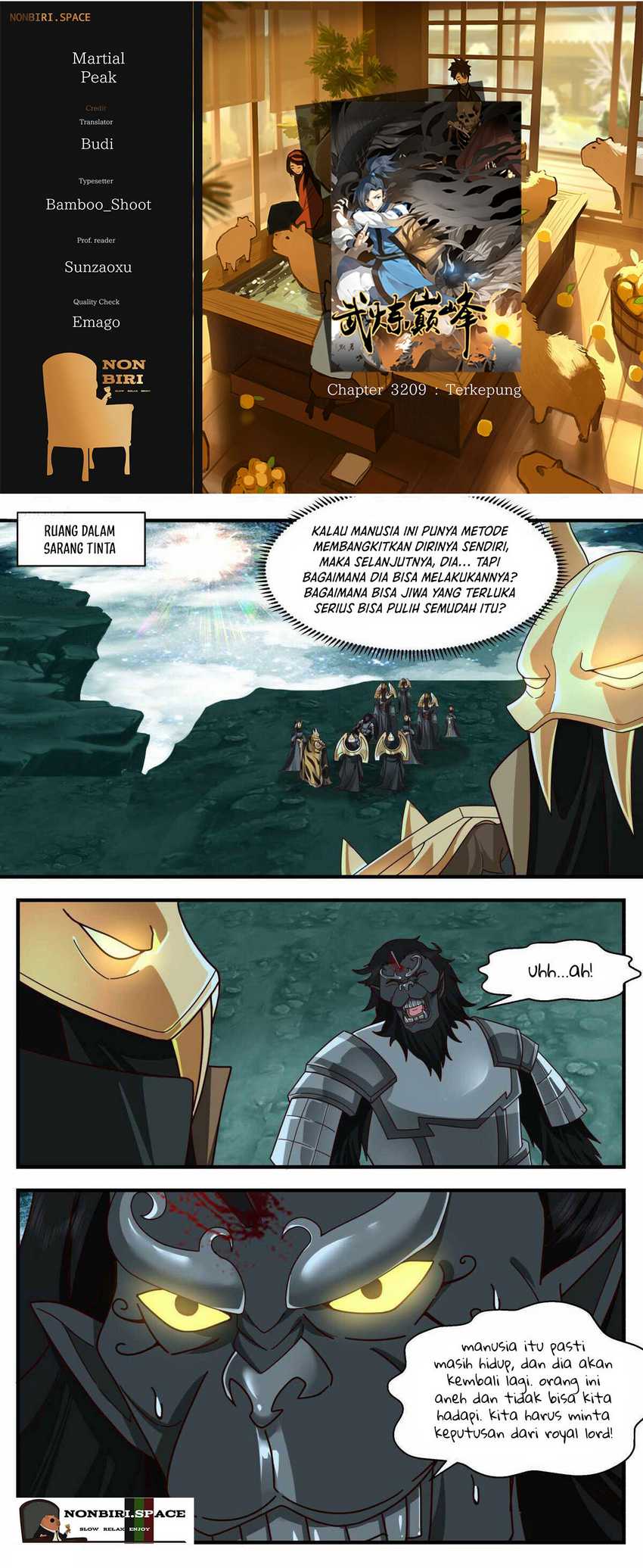 Halaman 1 dari Martial Peak Chapter 3209