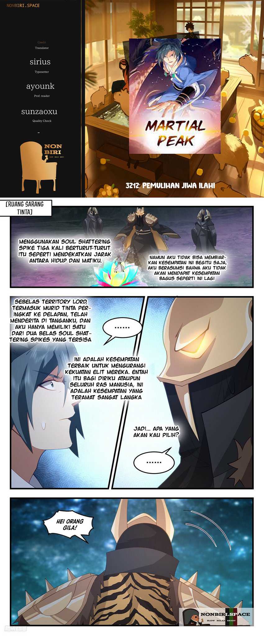 Halaman 1 dari Martial Peak Chapter 3212