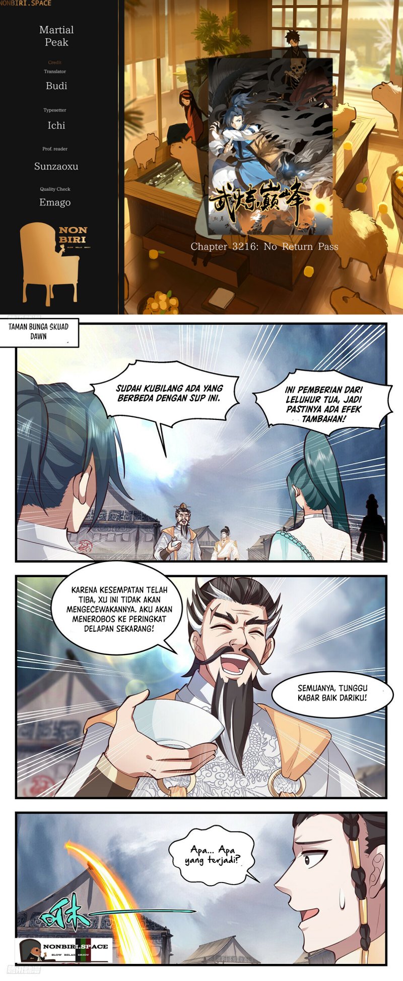 Halaman 1 dari Martial Peak Chapter 3216