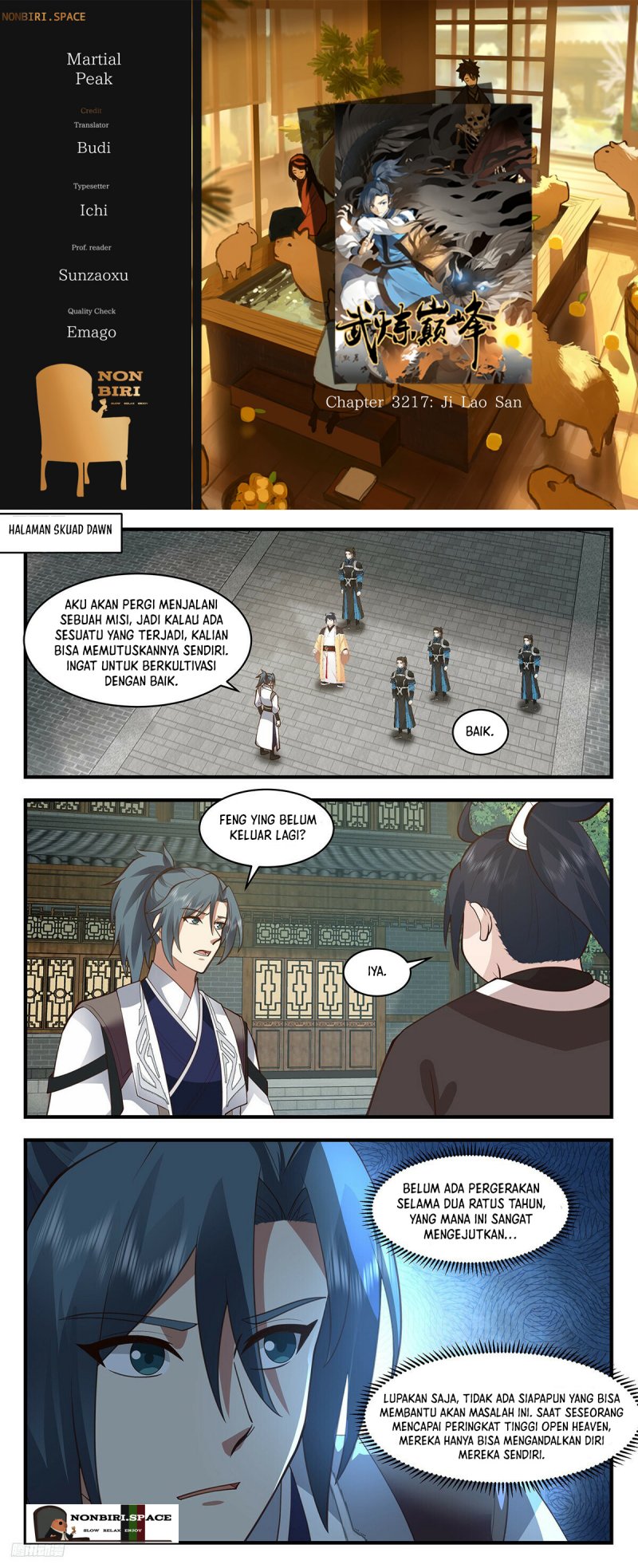 Halaman 1 dari Martial Peak Chapter 3217