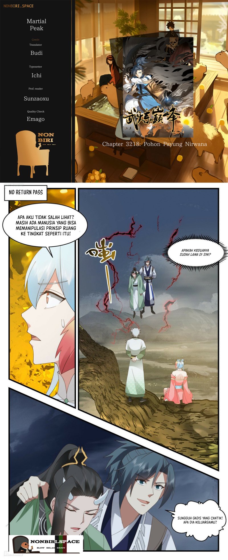 Halaman 1 dari Martial Peak Chapter 3218
