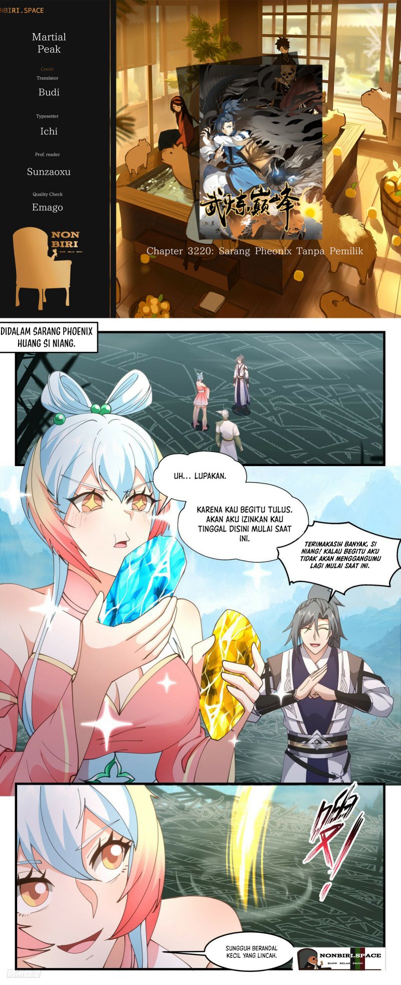 Halaman 1 dari Martial Peak Chapter 3220