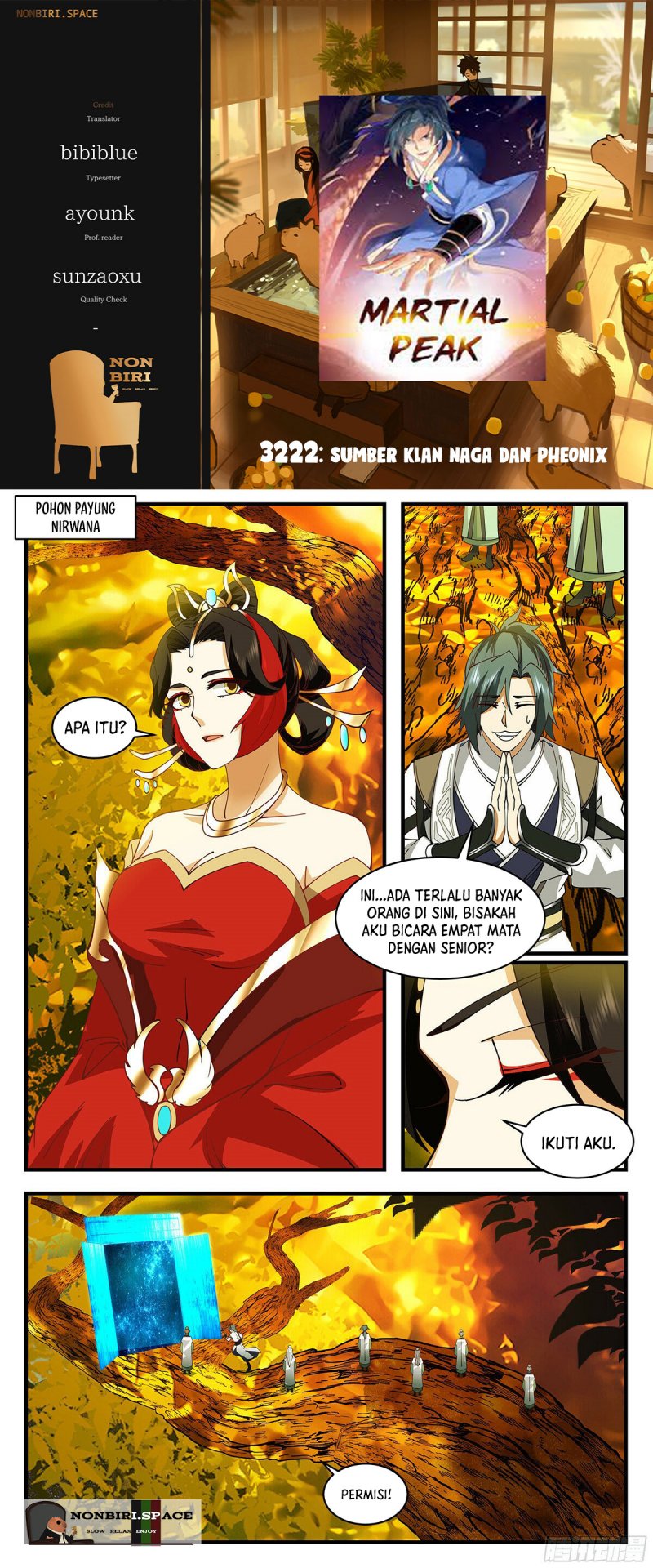 Halaman 1 dari Martial Peak Chapter 3222