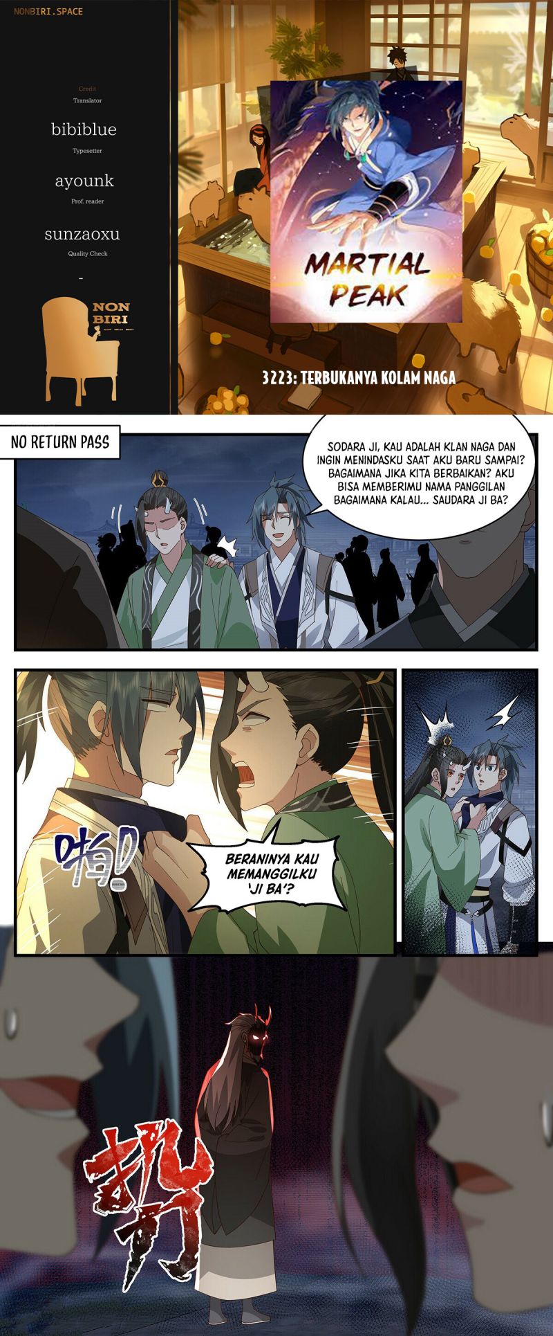 Halaman 1 dari Martial Peak Chapter 3223