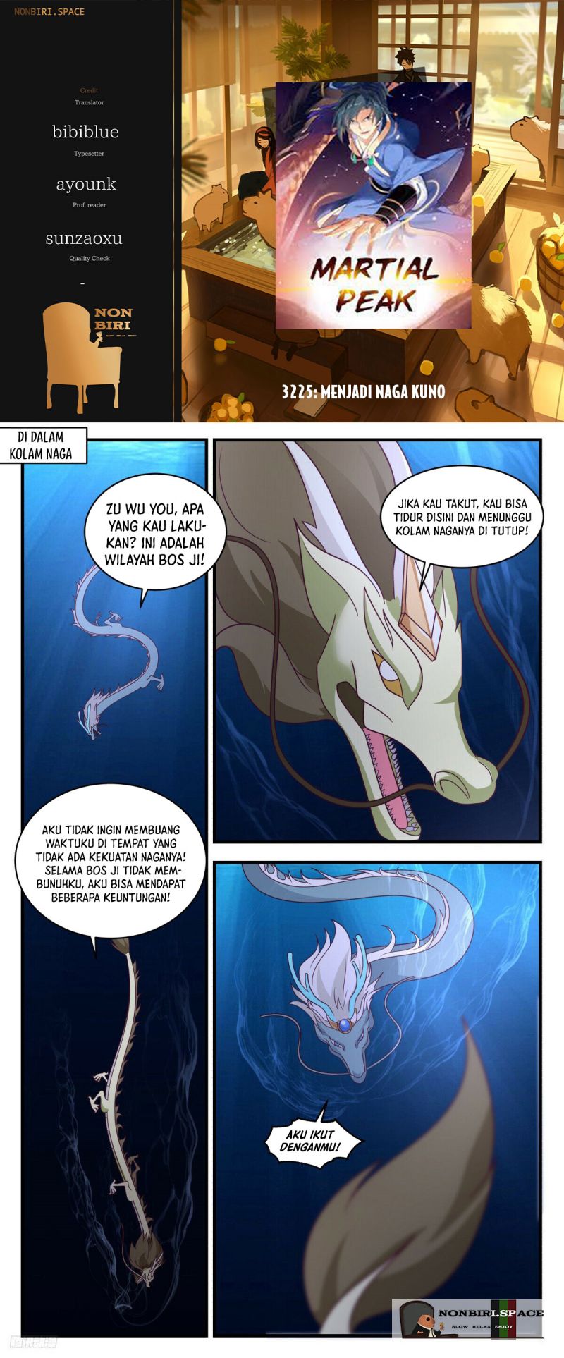 Halaman 1 dari Martial Peak Chapter 3225