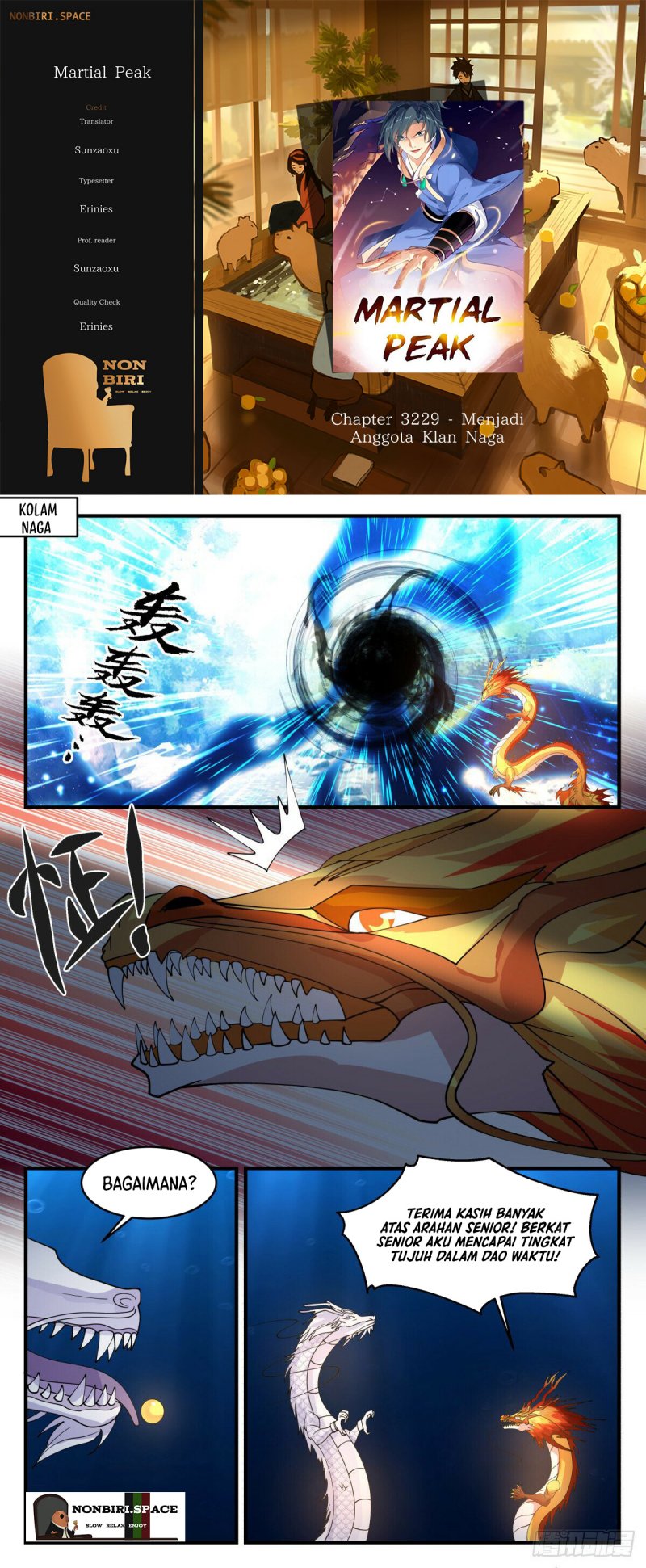 Halaman 1 dari Martial Peak Chapter 3229