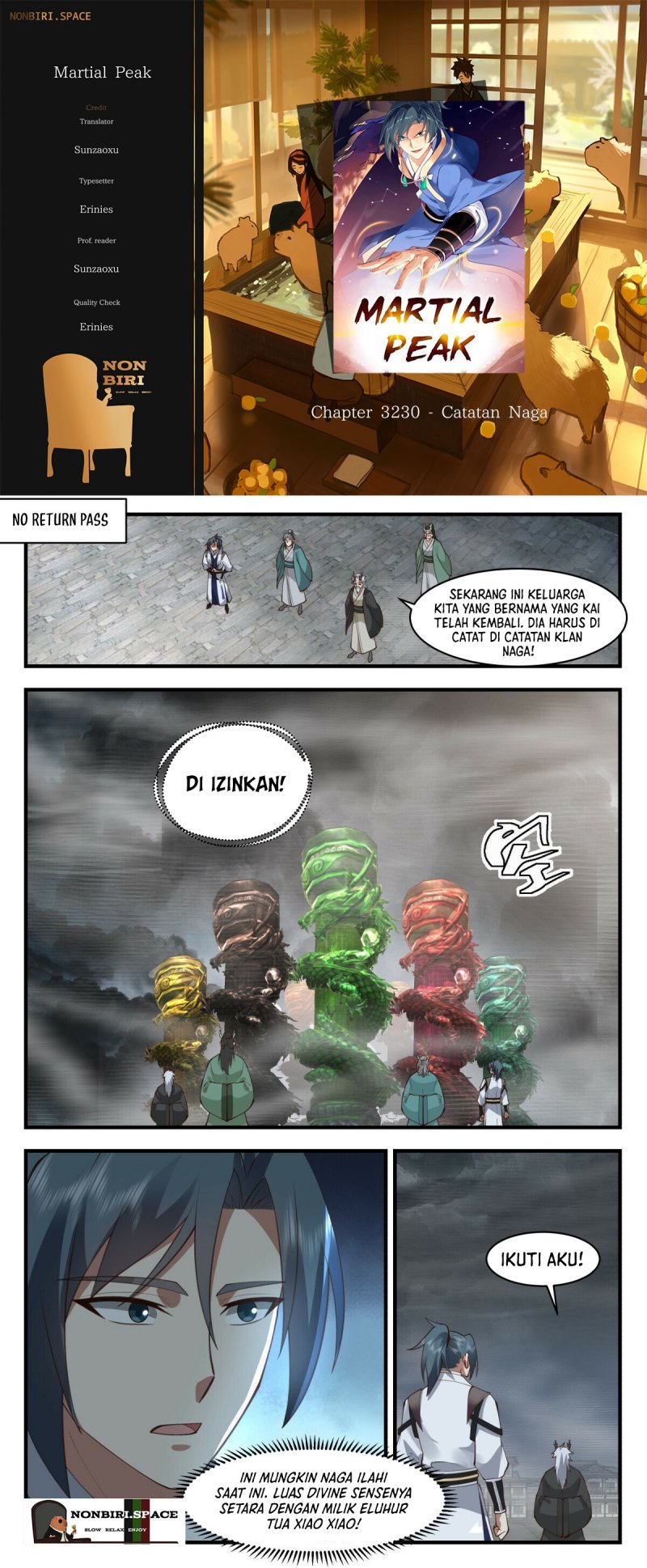 Halaman 1 dari Martial Peak Chapter 3230