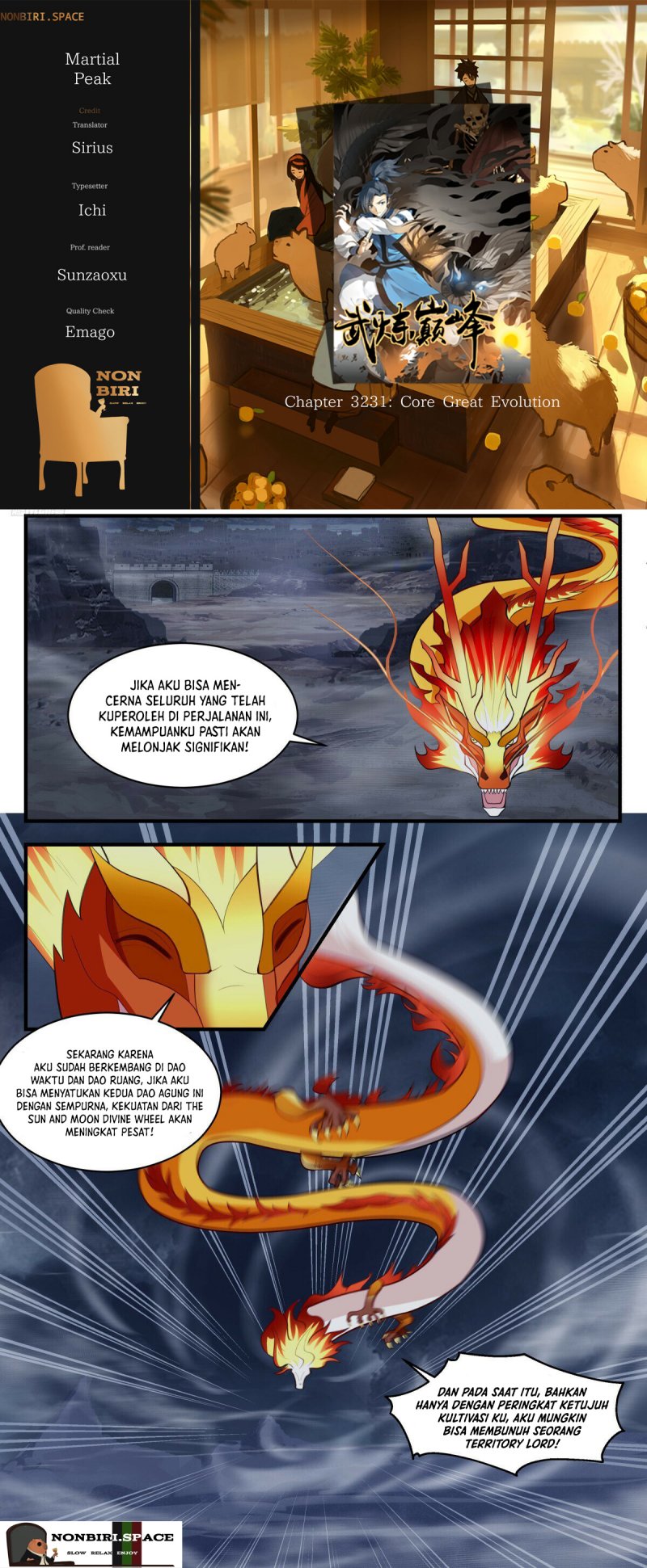 Halaman 1 dari Martial Peak Chapter 3231