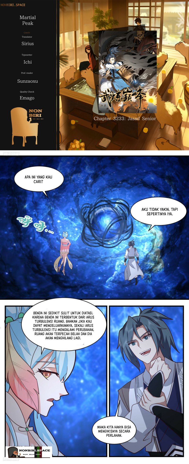 Halaman 1 dari Martial Peak Chapter 3233