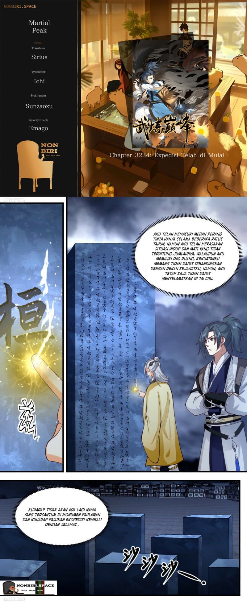 Halaman 1 dari Martial Peak Chapter 3234