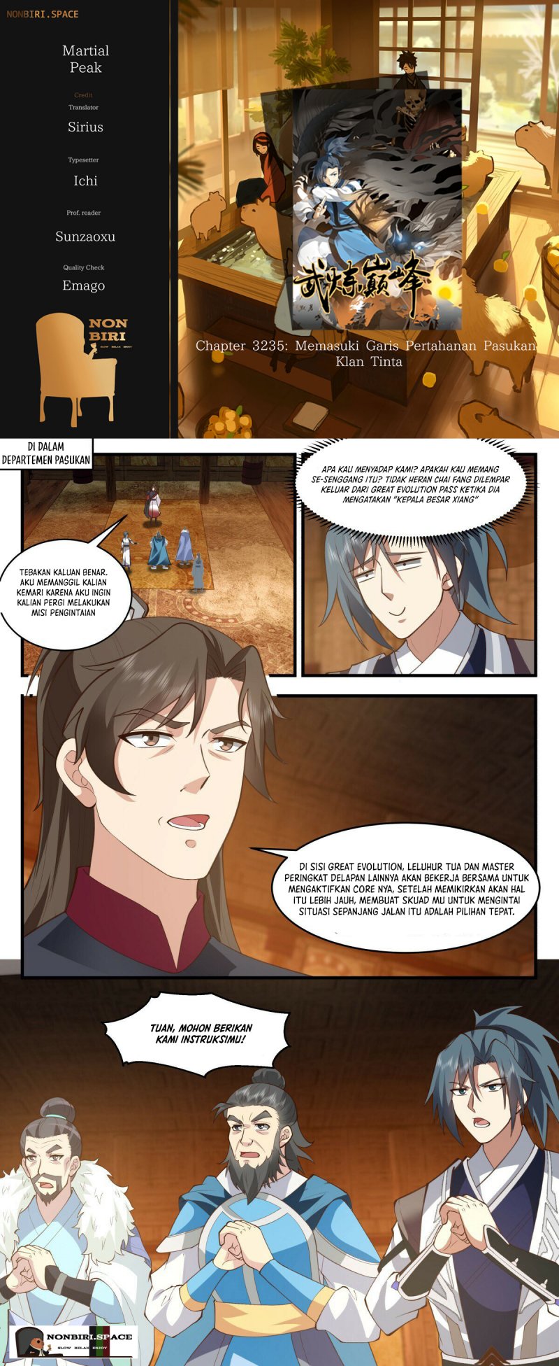 Halaman 1 dari Martial Peak Chapter 3235