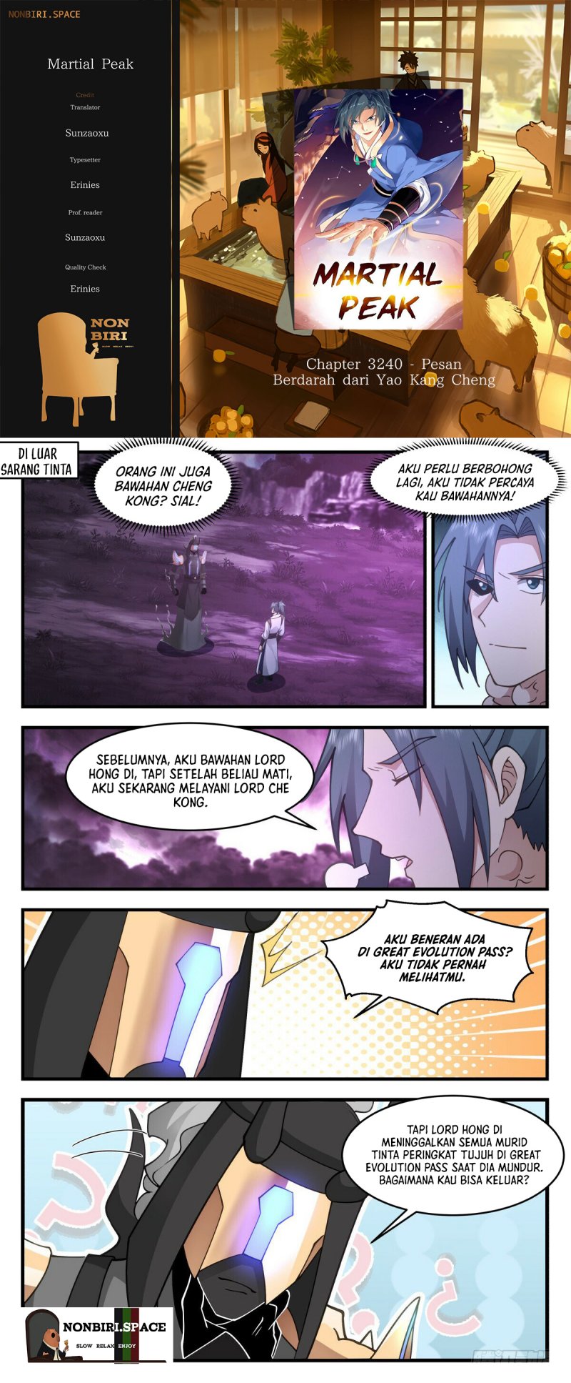 Halaman 1 dari Martial Peak Chapter 3240