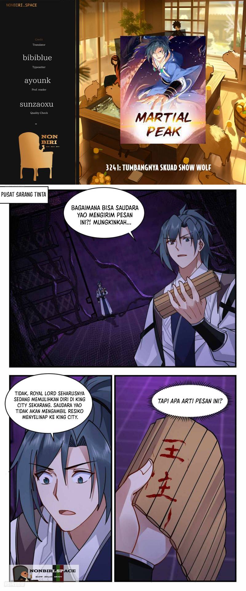 Halaman 1 dari Martial Peak Chapter 3241