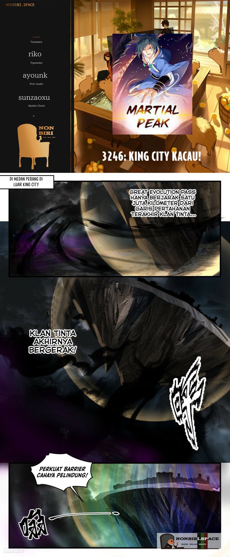 Halaman 1 dari Martial Peak Chapter 3246