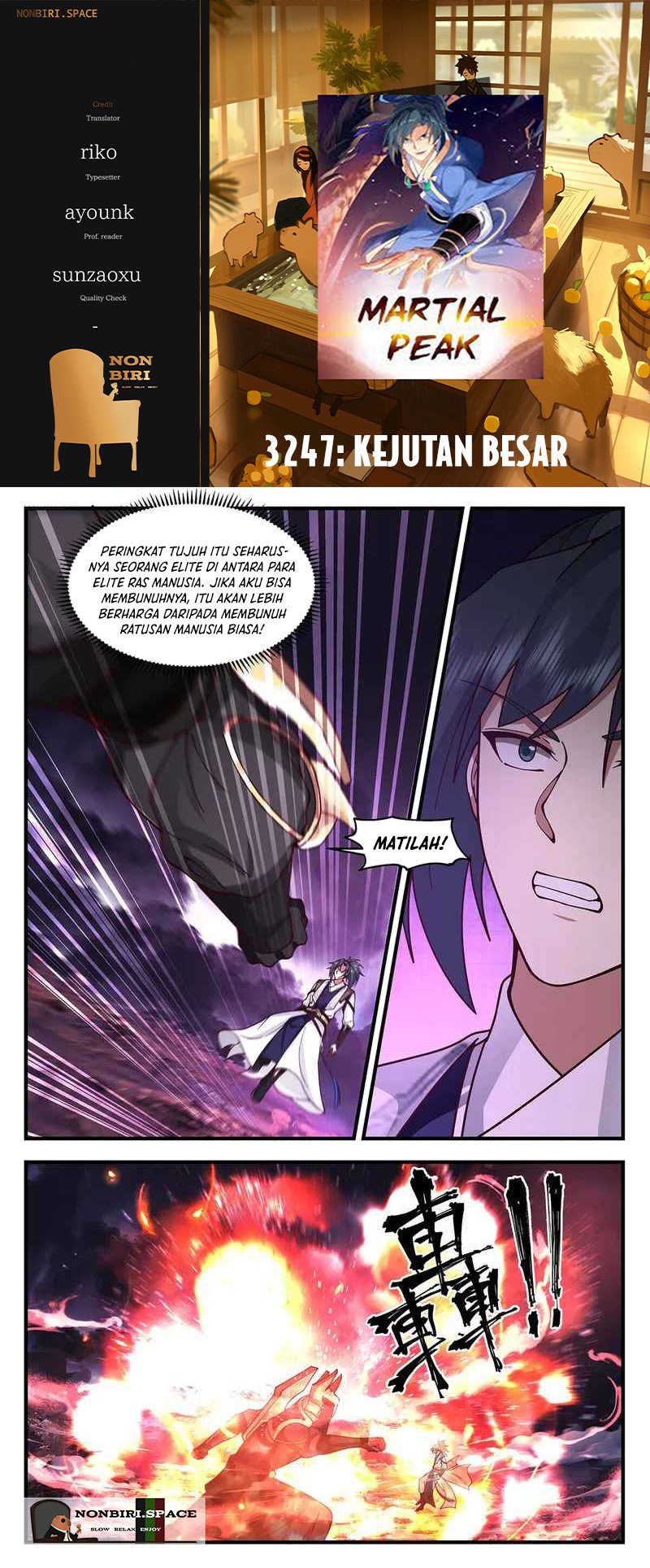 Halaman 1 dari Martial Peak Chapter 3247