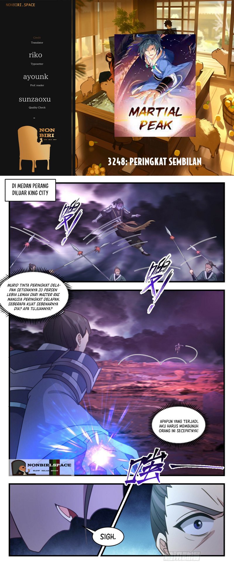 Halaman 1 dari Martial Peak Chapter 3248