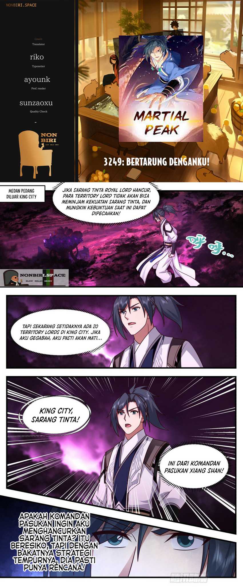 Halaman 1 dari Martial Peak Chapter 3249