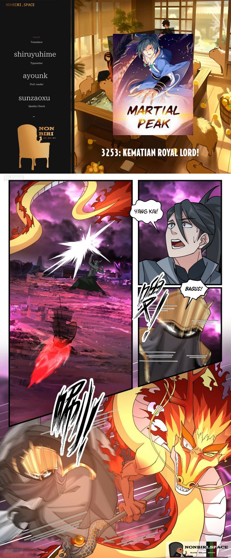 Halaman 1 dari Martial Peak Chapter 3253