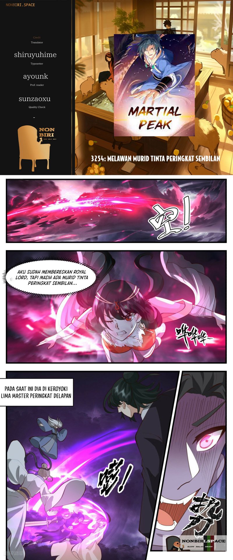 Halaman 1 dari Martial Peak Chapter 3254