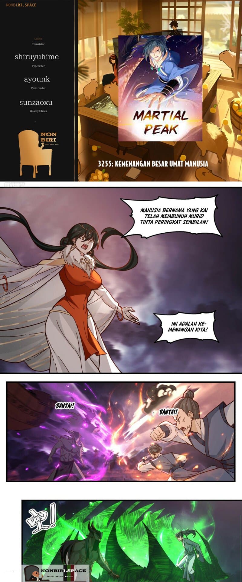 Halaman 1 dari Martial Peak Chapter 3255