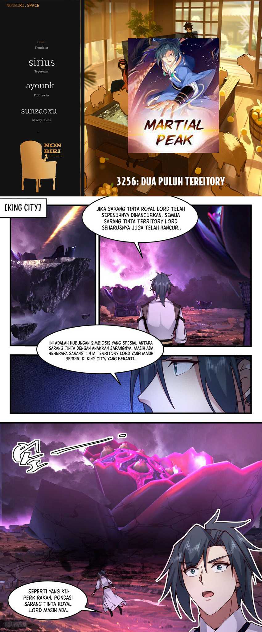 Halaman 1 dari Martial Peak Chapter 3256