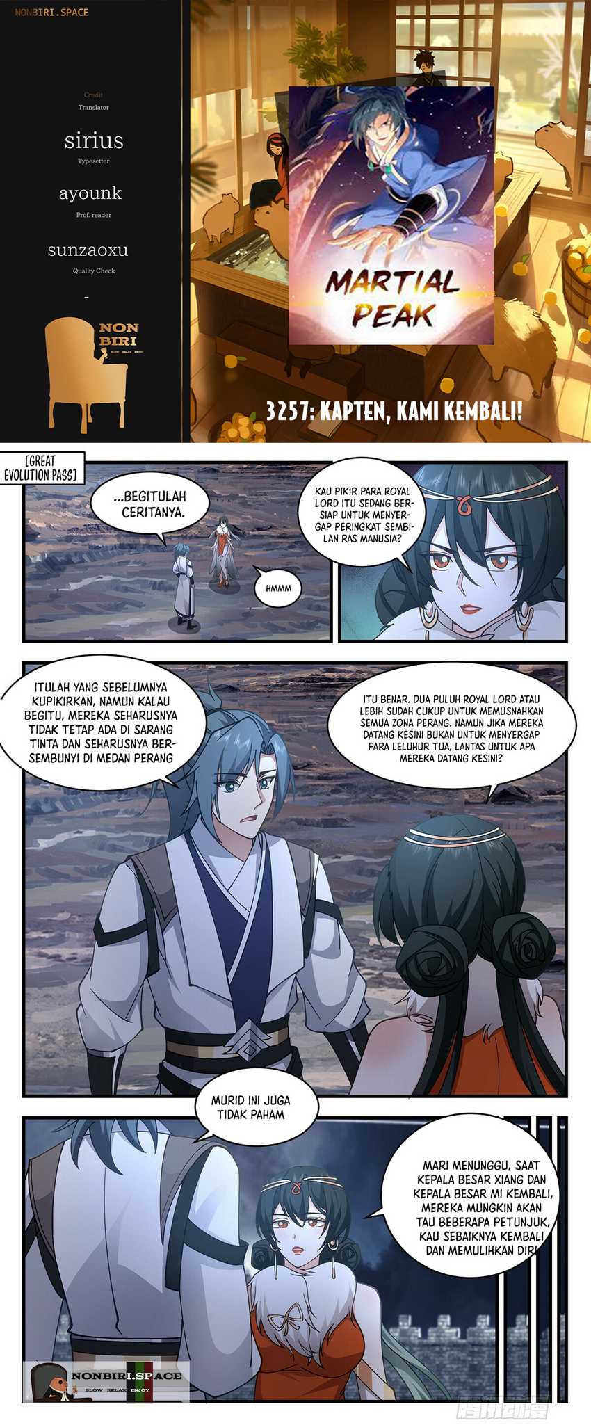 Halaman 1 dari Martial Peak Chapter 3257