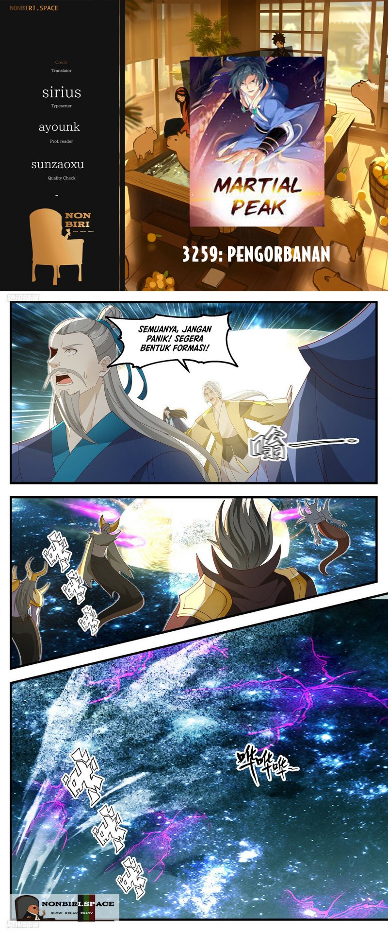 Halaman 1 dari Martial Peak Chapter 3259