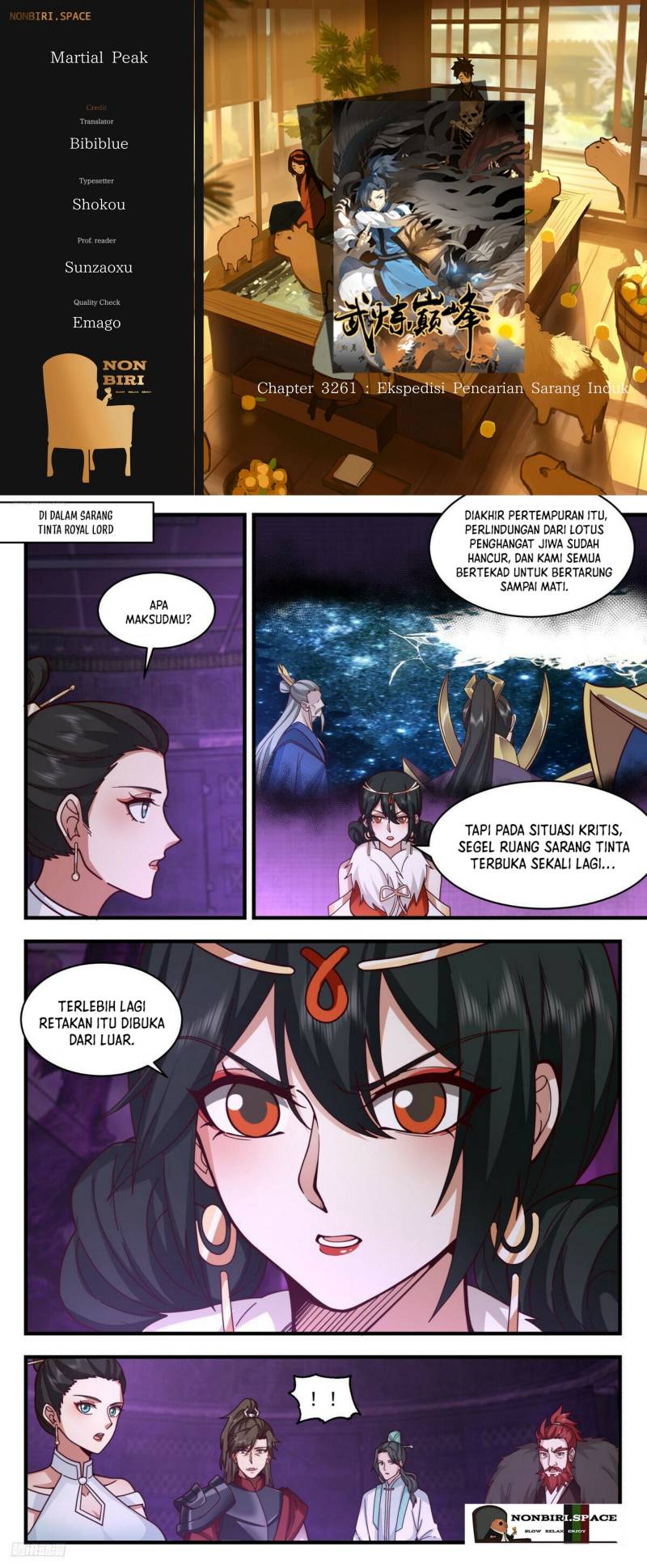 Halaman 1 dari Martial Peak Chapter 3261