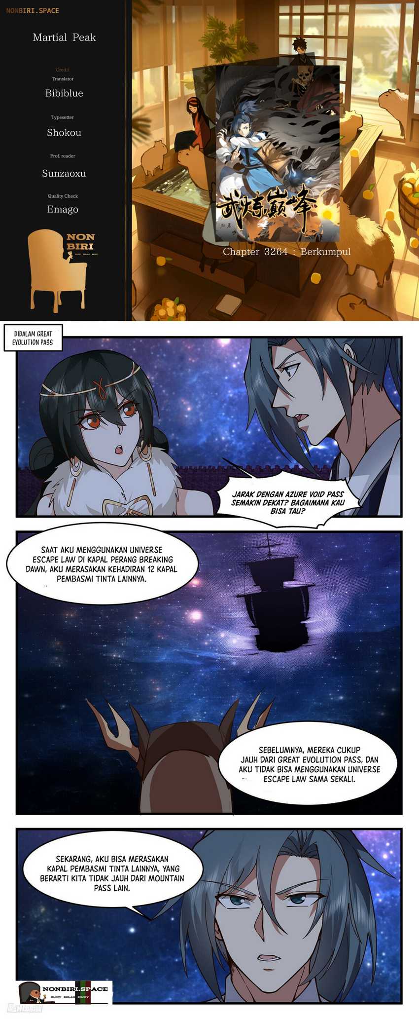 Halaman 1 dari Martial Peak Chapter 3264